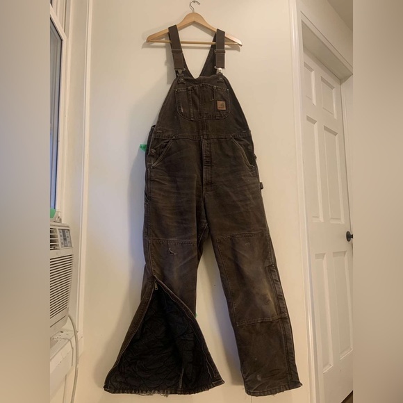 Vintage Carhart lined overalls - Picture 2 of 8